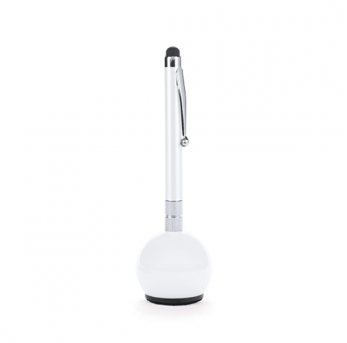 white Bolígrafo Puntero Alzar