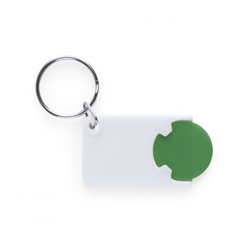 green Llavero Moneda Zabax