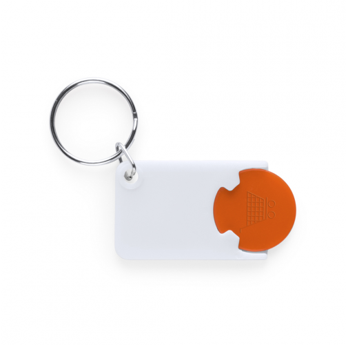 orange Llavero Moneda Zabax