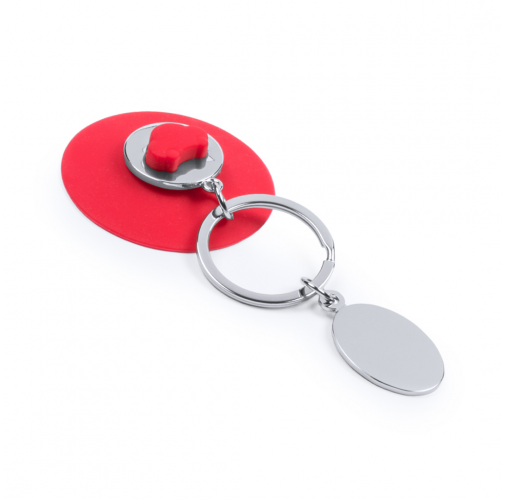 red Llavero Moneda Coltax