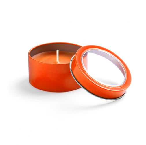 orange Vela Aromática Sioko