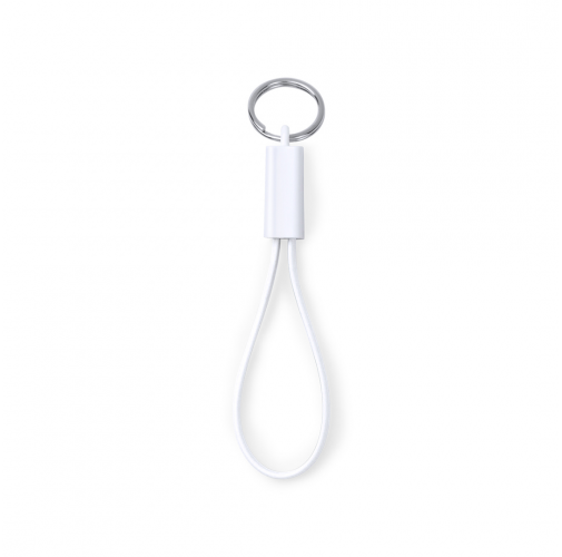white Cable Cargador Pirten