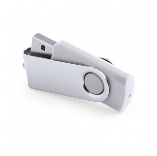 white Memoria USB Rebik 16GB