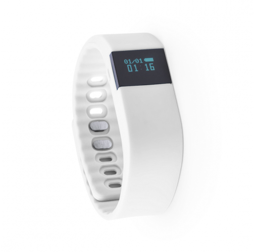 white Brazalete Inteligente Wesly
