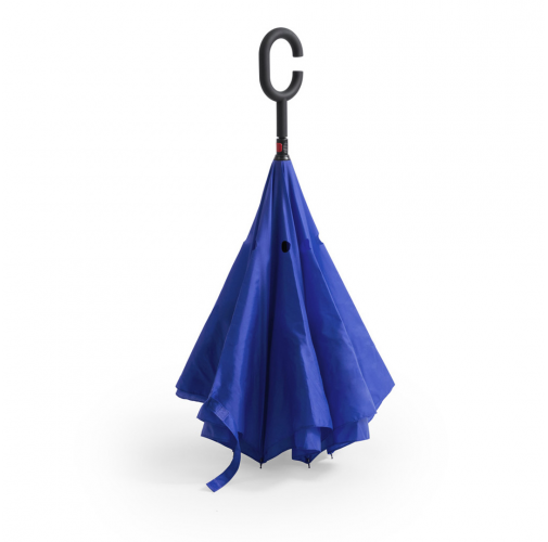 blue Paraguas Reversible Hamfrey