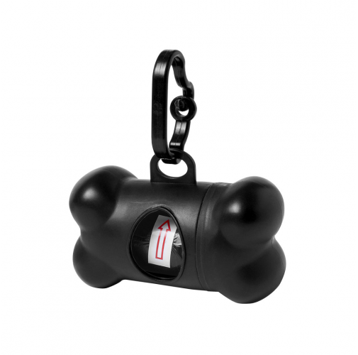black Dispensador Bolsas Rucin