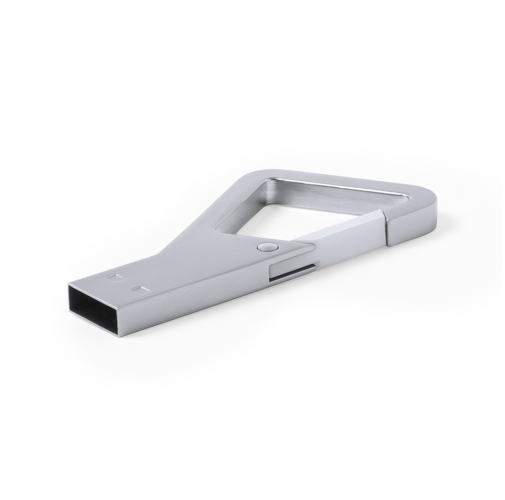 white Memoria USB Drelan 8GB