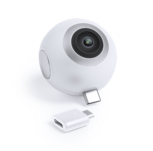 white Cámara 360° Ribben