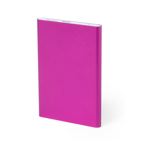 fucsia Power Bank Villex