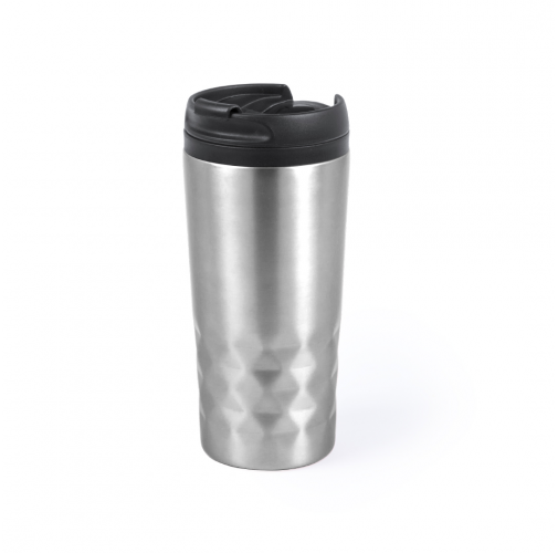 plateado Vaso Térmico Dritox