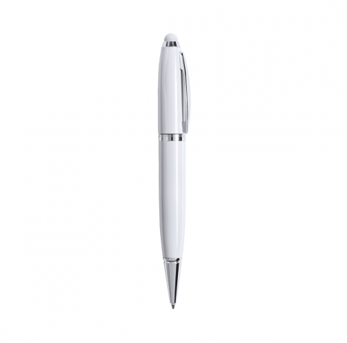 white Bolígrafo Puntero USB Sivart 16GB