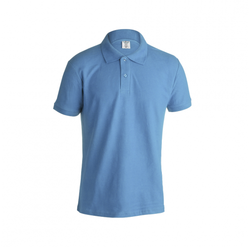 azul claro Polo Adulto Color
