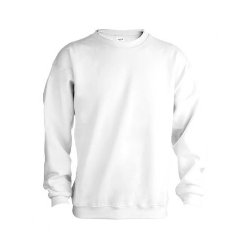 white Sudadera Adulto