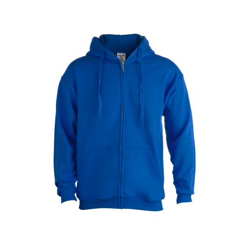 blue Sudadera Adulto Capucha + Cremallera