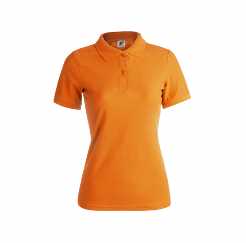 orange Polo Mujer Color
