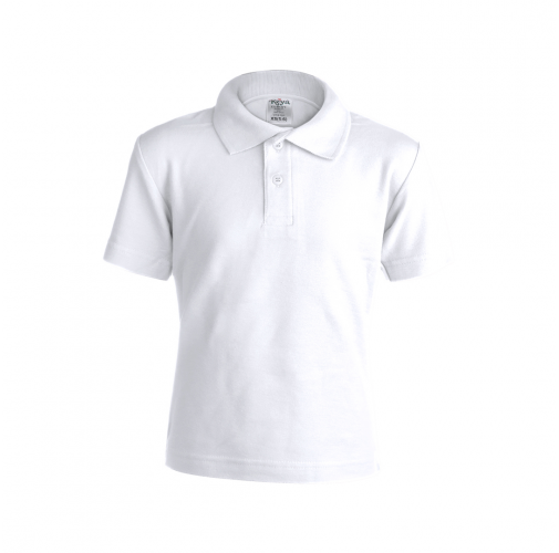 white Polo Niño Blanco