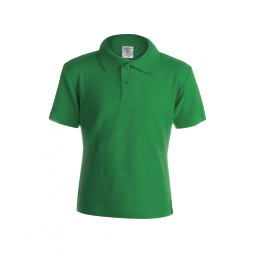 green Polo Niño Color