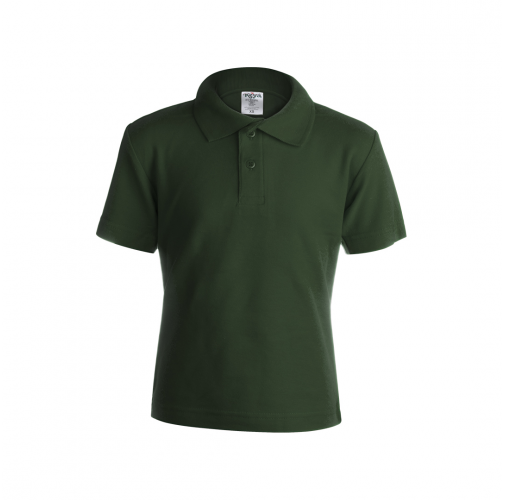 verde botella Polo Niño Color