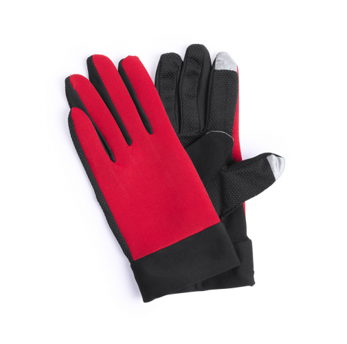 red Guante Deportivo Táctil Vanzox