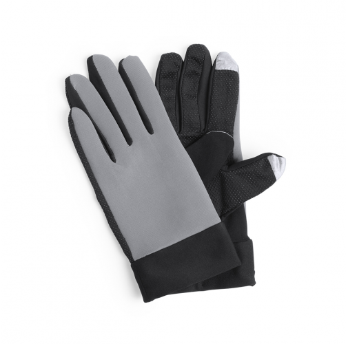 gray Guante Deportivo Táctil Vanzox
