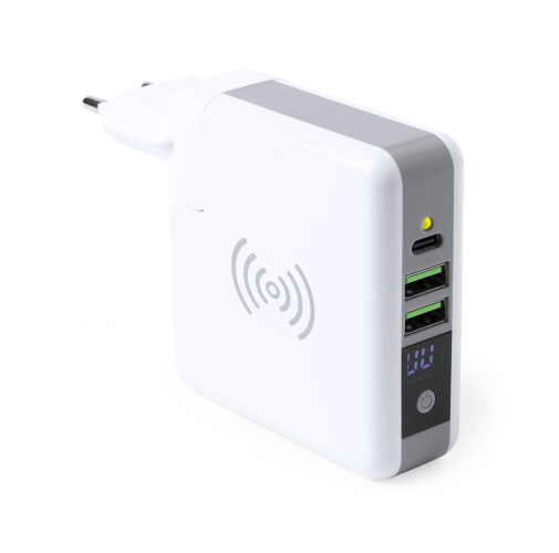 white Adaptador Viaje Multifunción Teimpor