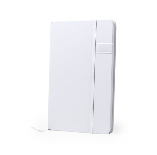white Bloc Notas USB Boltuk