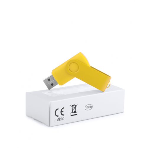 yellow Memoria USB Survet 16Gb