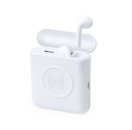 white Auriculares Power Bank Molik