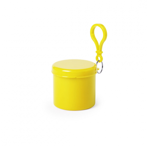 yellow Llavero Poncho Birtox