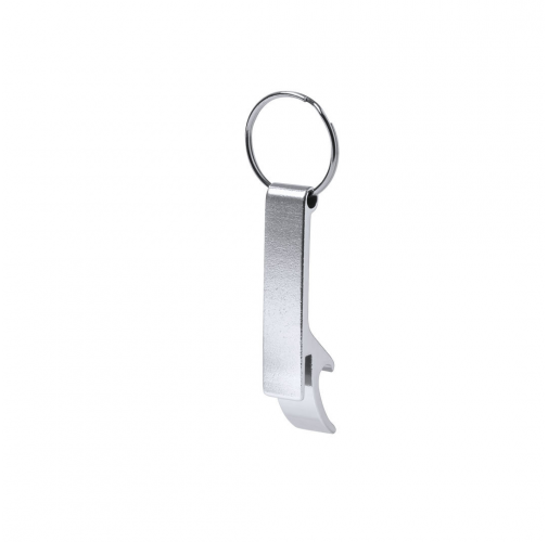 plateado Llavero Abridor Stiked