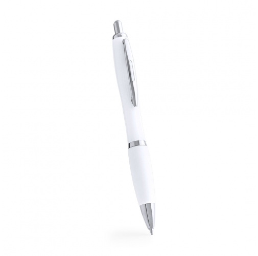 white Bolígrafo Antibacteriano Flom
