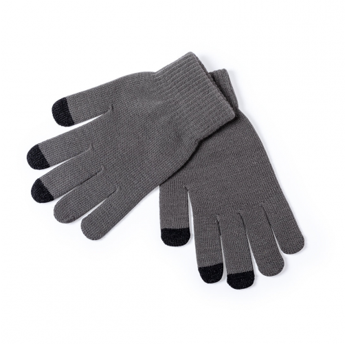 gray Guante Táctil Antibacteriano Tenex