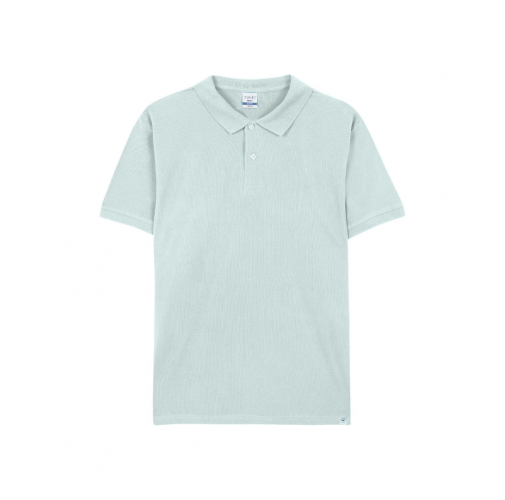verde pastel Polo Adulto Ment