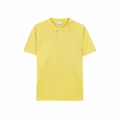 amarillo pastel Polo Adulto Ment