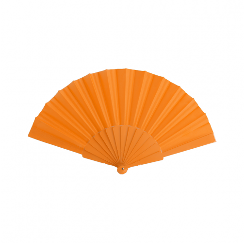 orange Abanico Tela