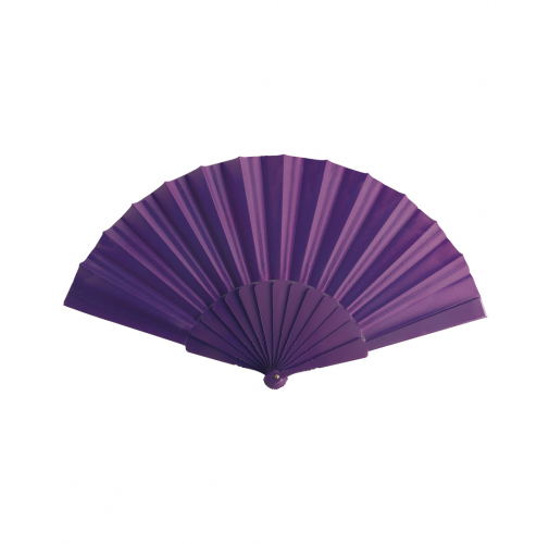 purple Abanico Tela