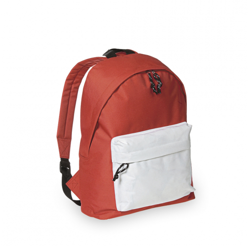 rojo / blanco Mochila Discovery