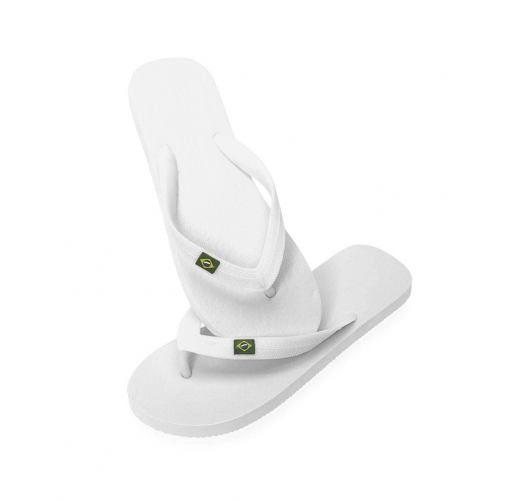 white Chanclas Brasileira