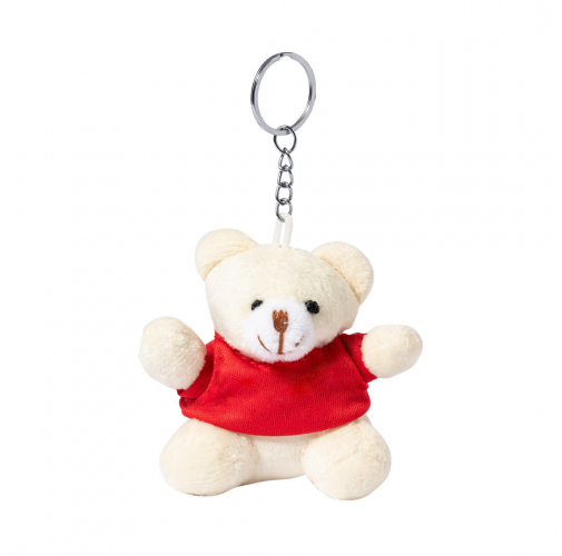 red Llavero Peluche Tedchain