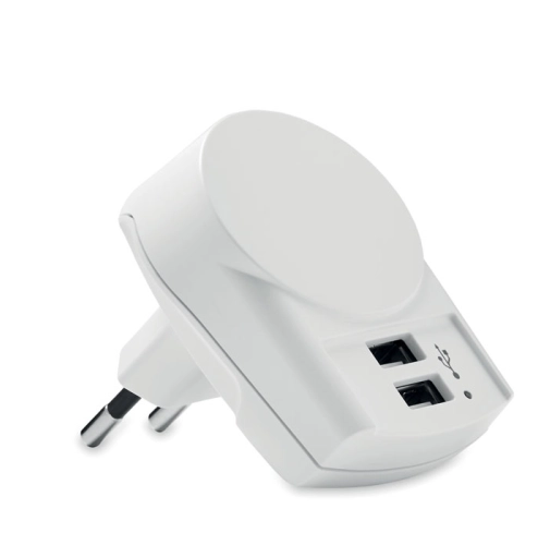 EURO USB CHARGER 2XA MO6882