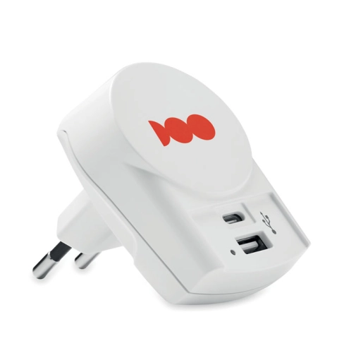 blanco EURO USB CHARGER A/C MO6883