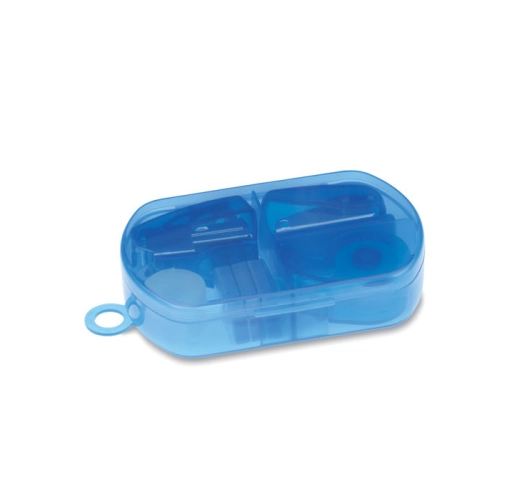 azul transparente BUROBOX MO7623