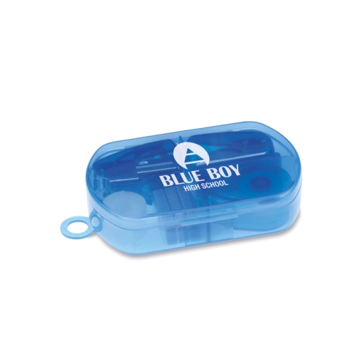 azul transparente BUROBOX MO7623