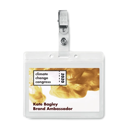 transparente CLIPBADGE MO9642