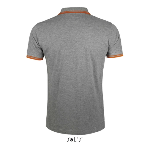 gris melange/naranja PASADENA MEN S00577