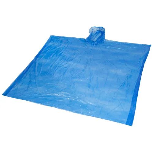 Poncho impermeable desechable con funda 