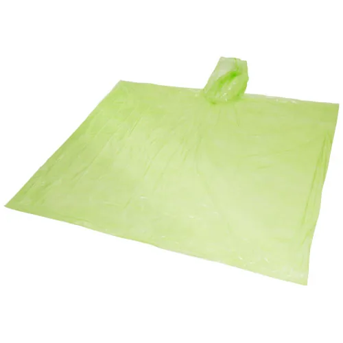 Poncho impermeable desechable con funda 