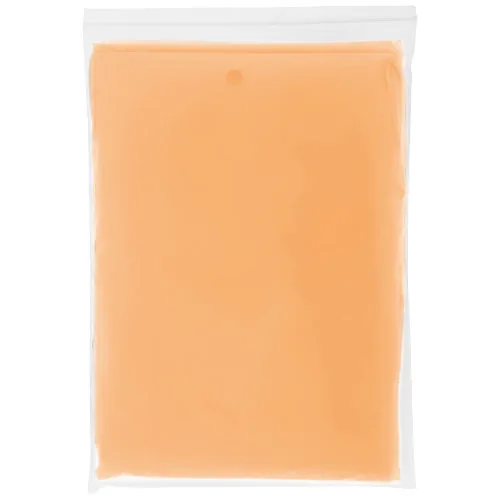 Poncho impermeable desechable con funda 