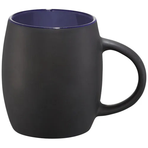 Taza de cerámica de 400 ml con base de madera 