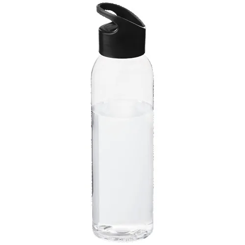 BOTELLA DE TRITAN™ TRANSPARENTE CON TAPA DE COLORES DE 650 ML 